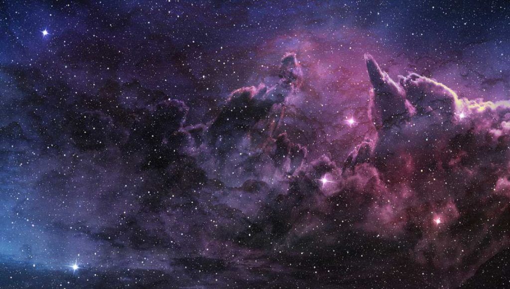 The universe expanding